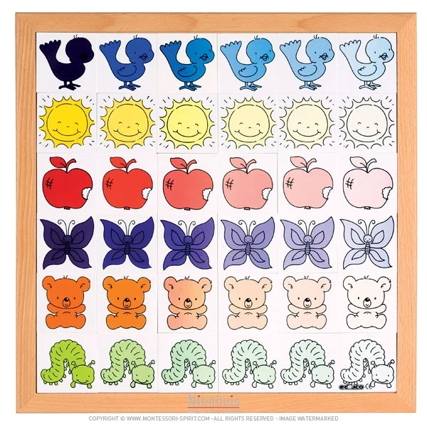 Nuances de couleurs