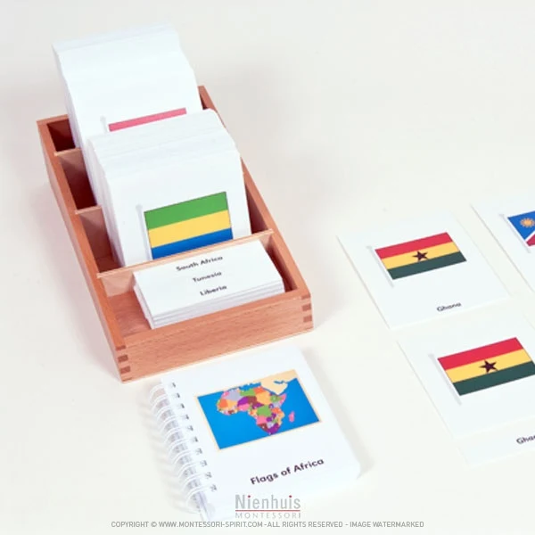 Cartes des drapeaux d'Afrique