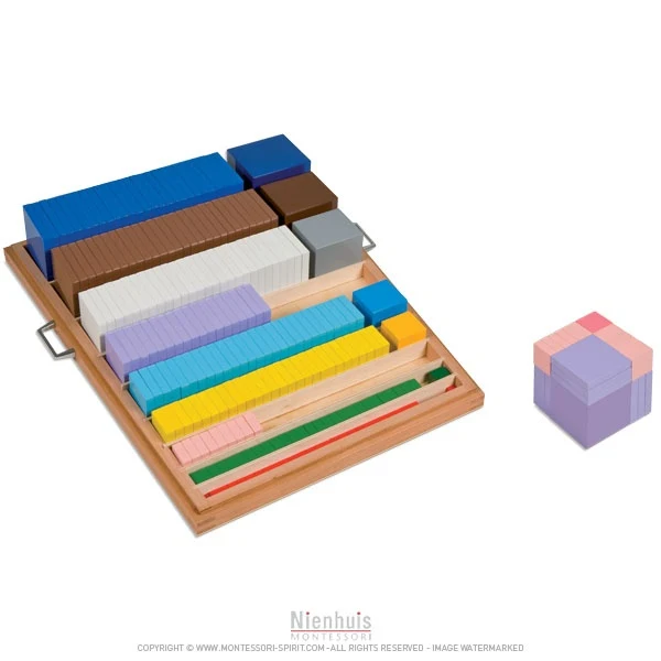 Matériel pour construction des cubes