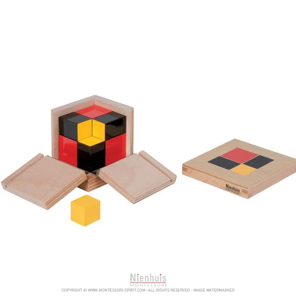 Cube du binôme algébrique