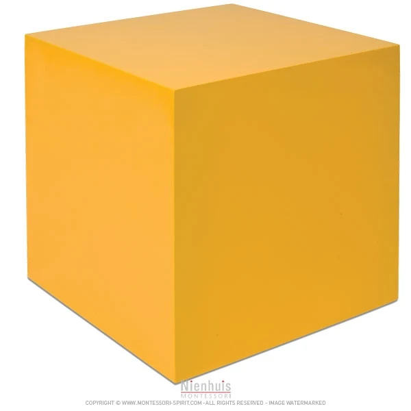 Cube jaune