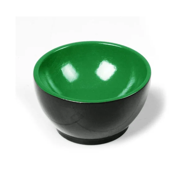 Coupelle en bois Noir/Vert