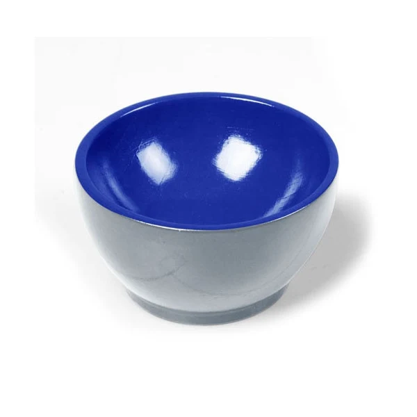 Coupelle en bois Gris/Bleu