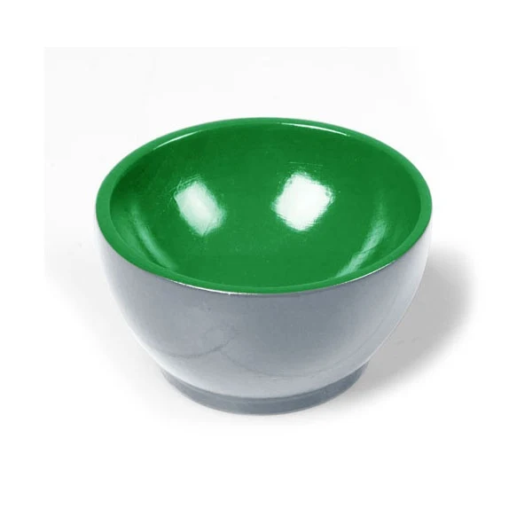 Coupelle en bois Gris/Vert