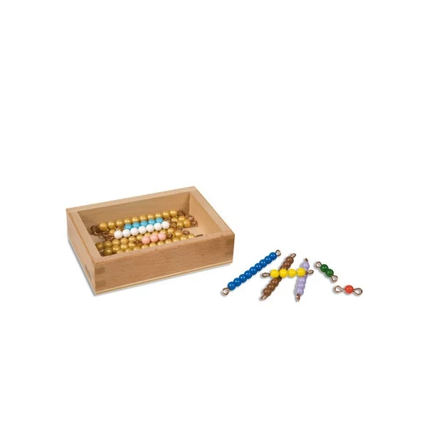 Boite de perles pour première table de Seguin indiv. Nylon