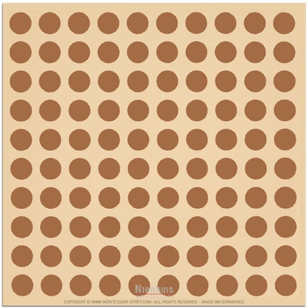 Papier pour recouvrir les carrés et cubes