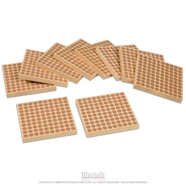 centaines en bois x 10