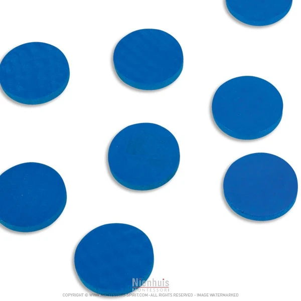 Jetons bleus x 100