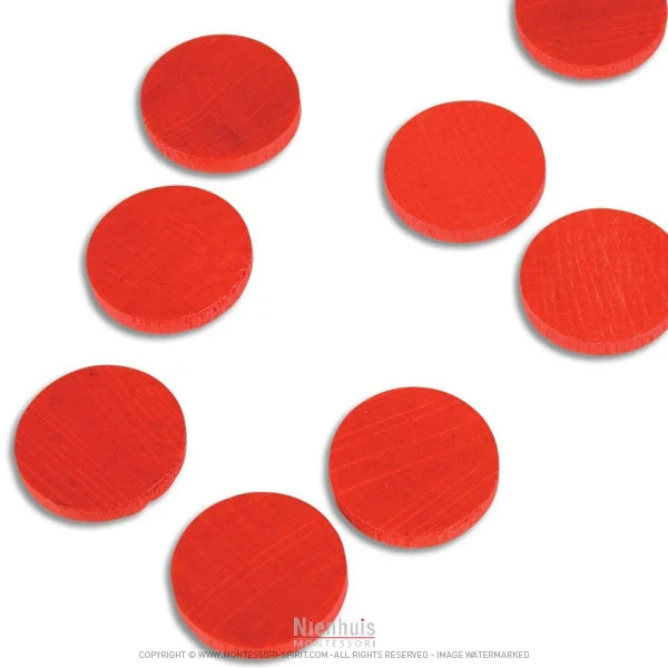 Jetons rouges x 100