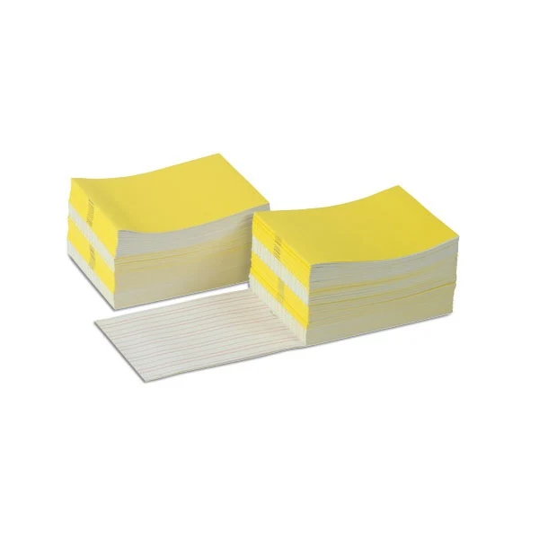 Livrets d'écriture larges jaune x 100
