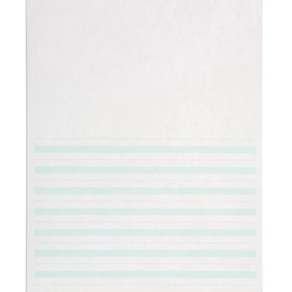 Papier écriture ligne verte x 500