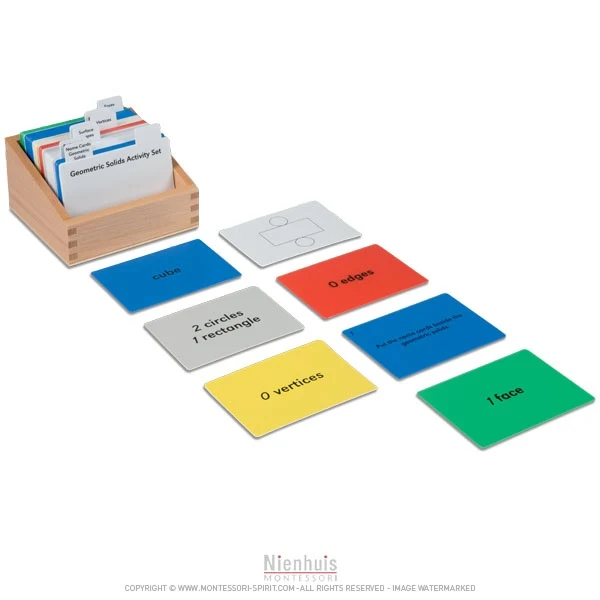 Exercices pour les solides géométriques (en anglais)