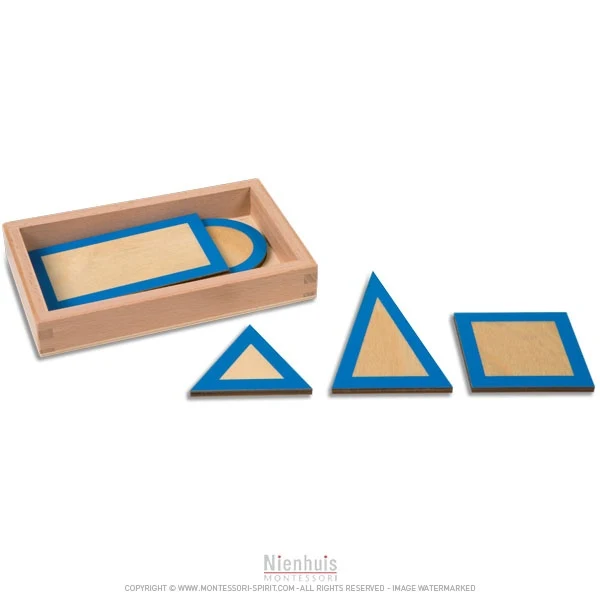 Figures géométriques planes avec boite
