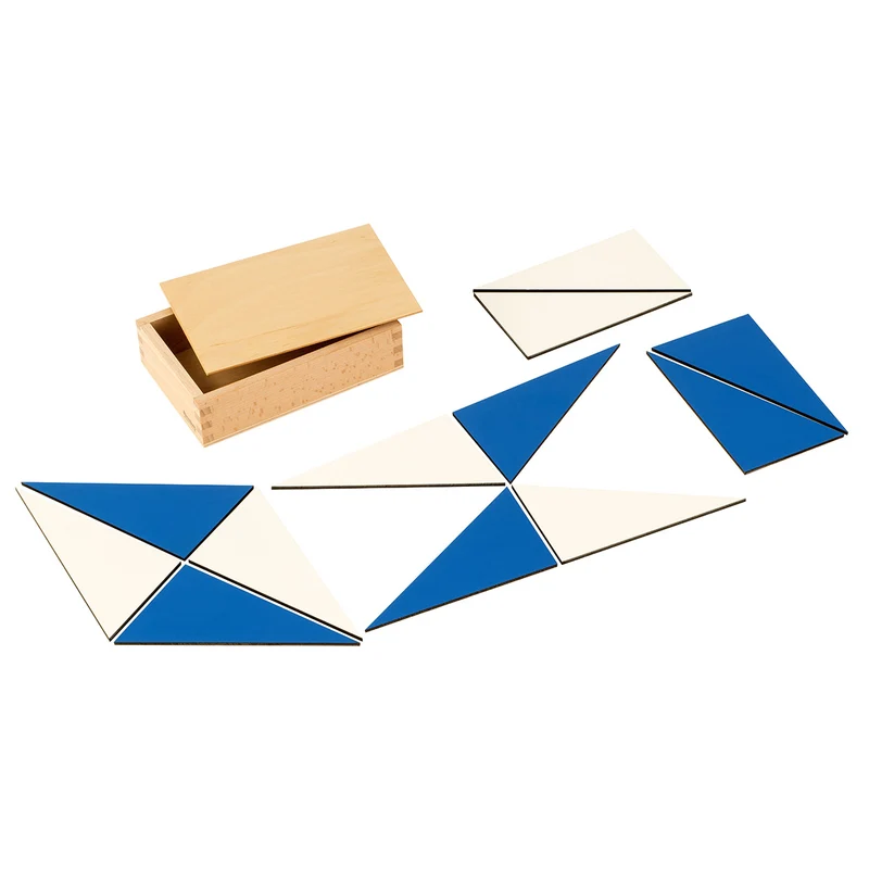 Triangles constructeurs bleus