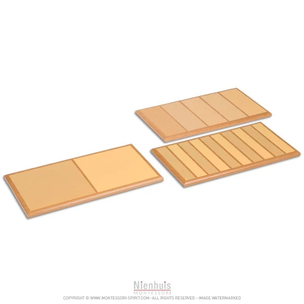 Tablettes lisse et rugueux