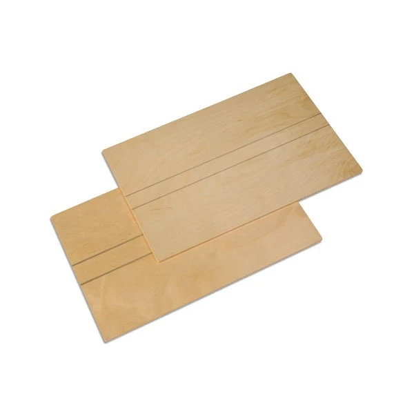 Ardoises en bois x2
