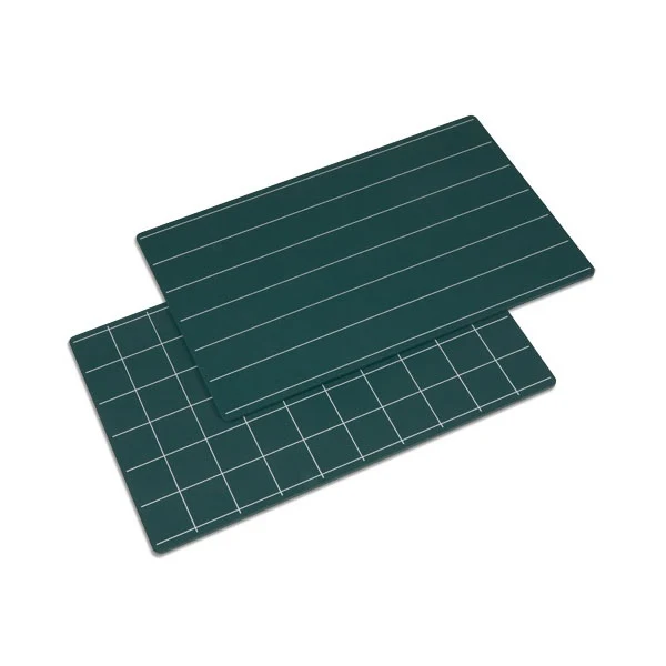 Ardoises avec lignes et carreaux x2