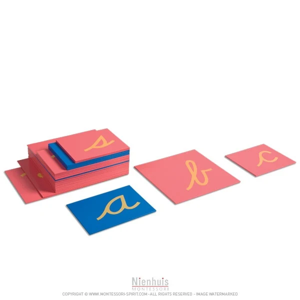 Lettres rugueuses minuscules : cursif version USA