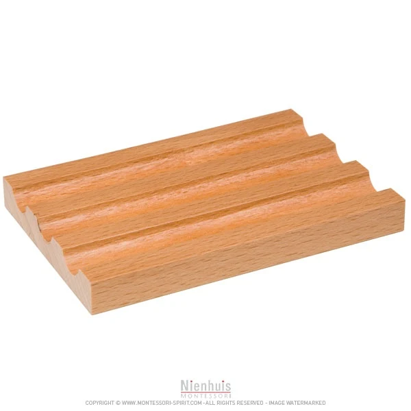 Support bois pour 3 crayons