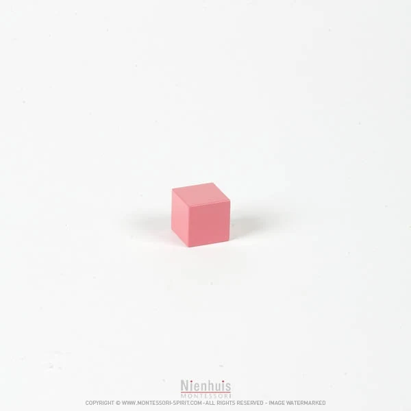 Cube tour rose 2 cm
