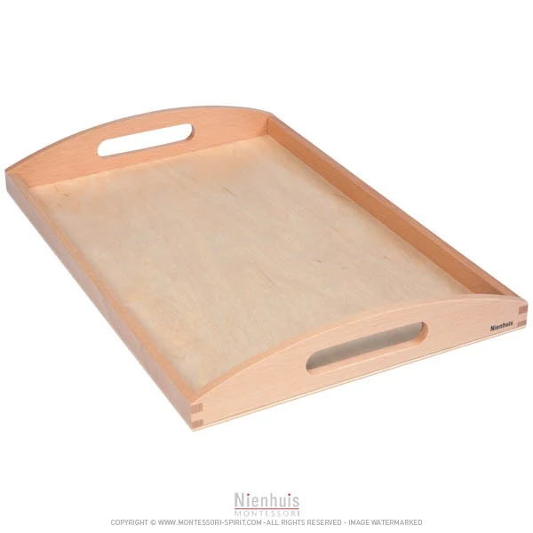 Grand plateau en bois