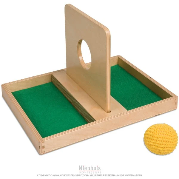 Plateau passage balle tricot