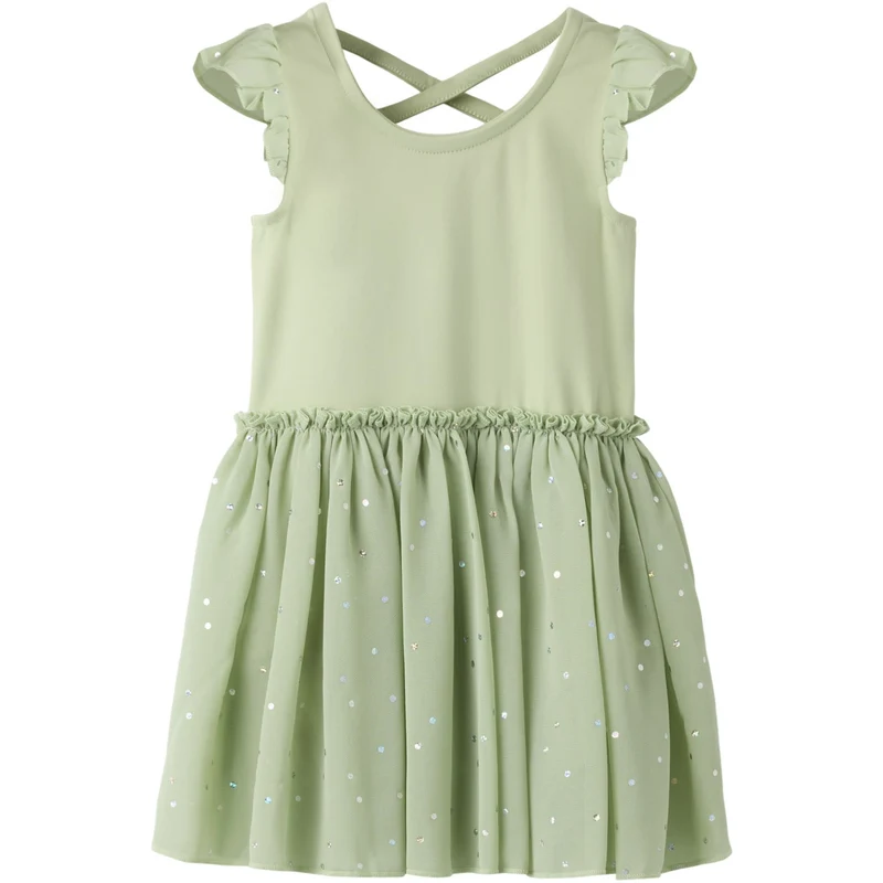 Name It Swamp Nmftulle Ss Kjole