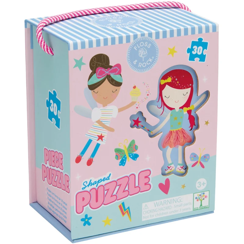 Floss & Rock Puslespil I Facon 30 Stk. - Rainbow Fe