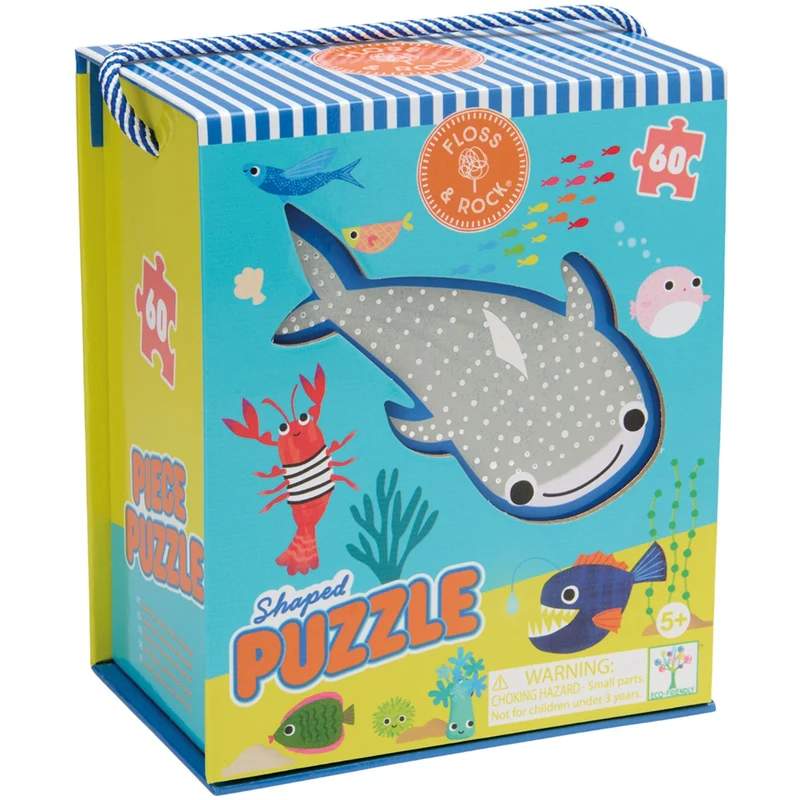 Floss & Rock Puslespil I Facon 60 Stk. - Ocean