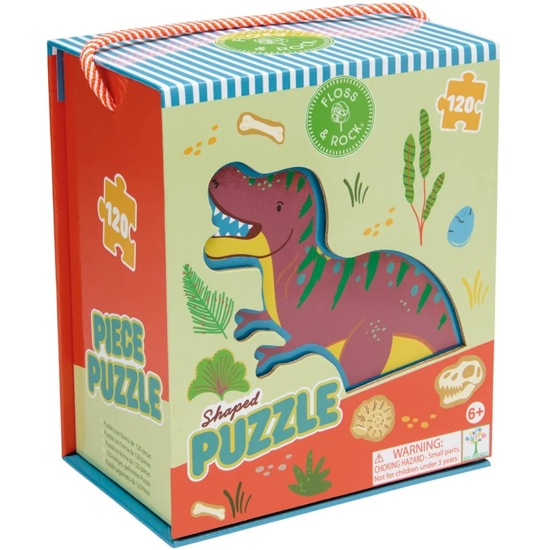 Floss & Rock Puslespil I Facon 120 Stk. - Dino