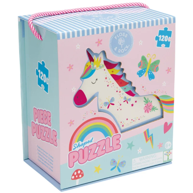 Floss & Rock Puslespil I Facon 120 Stk. - Rainbow Fe
