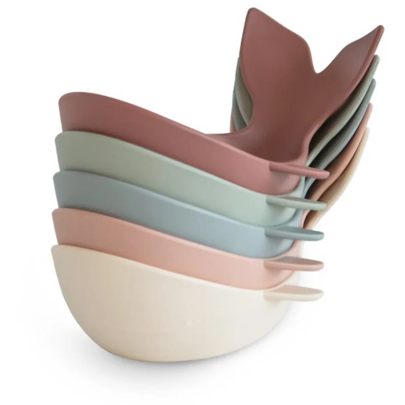 Mushie Original Mushie Whale Bath Stackers - Original