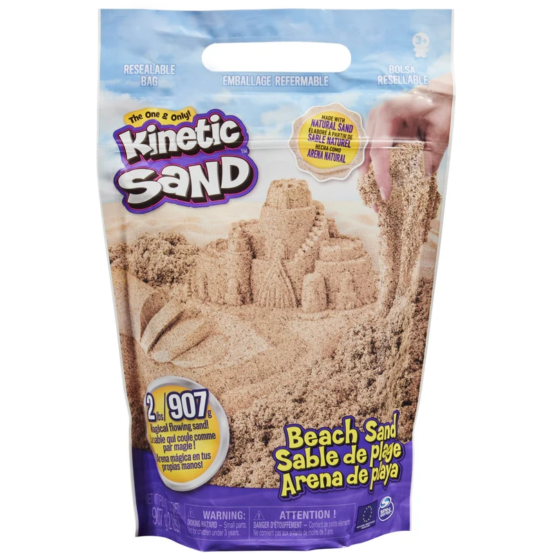 Kinetic Sand Colour Pose Brun 906 G