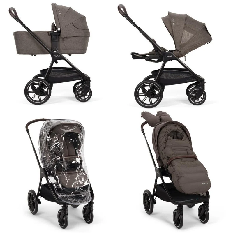 Nuna Chestnut Triv Lx All-Season Sæt W/Ad&Rc&Cc