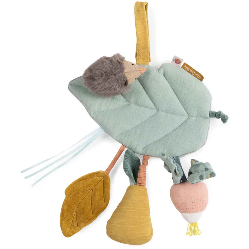 Moulin Roty Aktivitetsrangle - Blad Med Radise Og Pære -Trois Petits Lapins