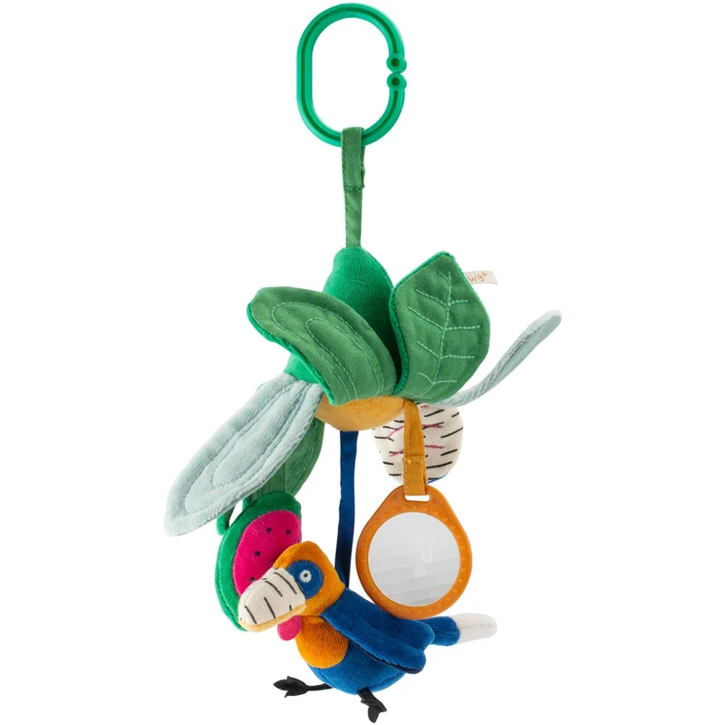 Moulin Roty Aktivitetsblomst Med Ophæng - La Forêt Mawa