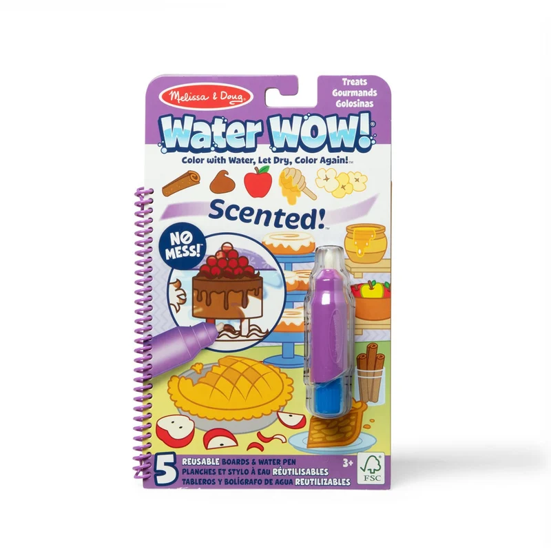 Melissa & Doug Lilla Malebog "Water Wow!" Snackdufte