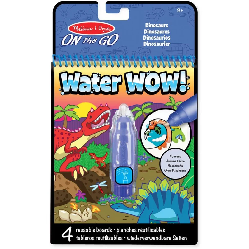 Melissa & Doug Blå Water Wow! Water-Reveal Pad Dinosaurs