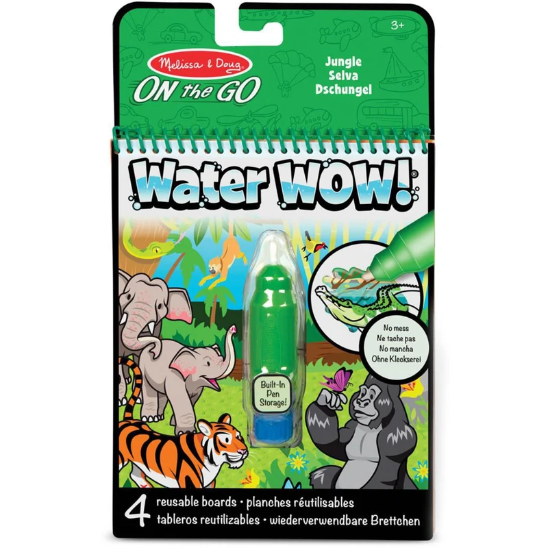 Melissa & Doug Grøn Water Wow! Water-Reveal Pad Jungle