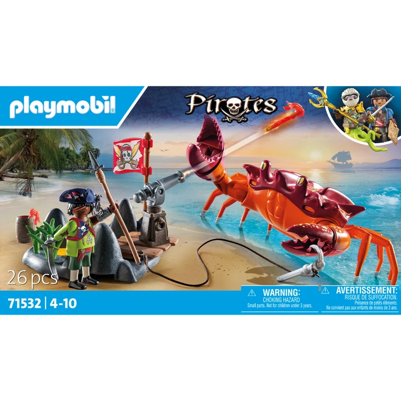 Playmobil® Battle With The Giant Crab