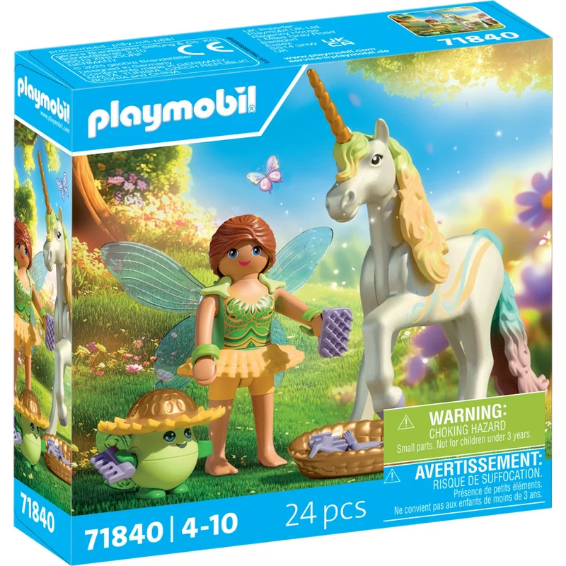 Playmobil® Collectible Unicorn: Rainbow Flower With Fe