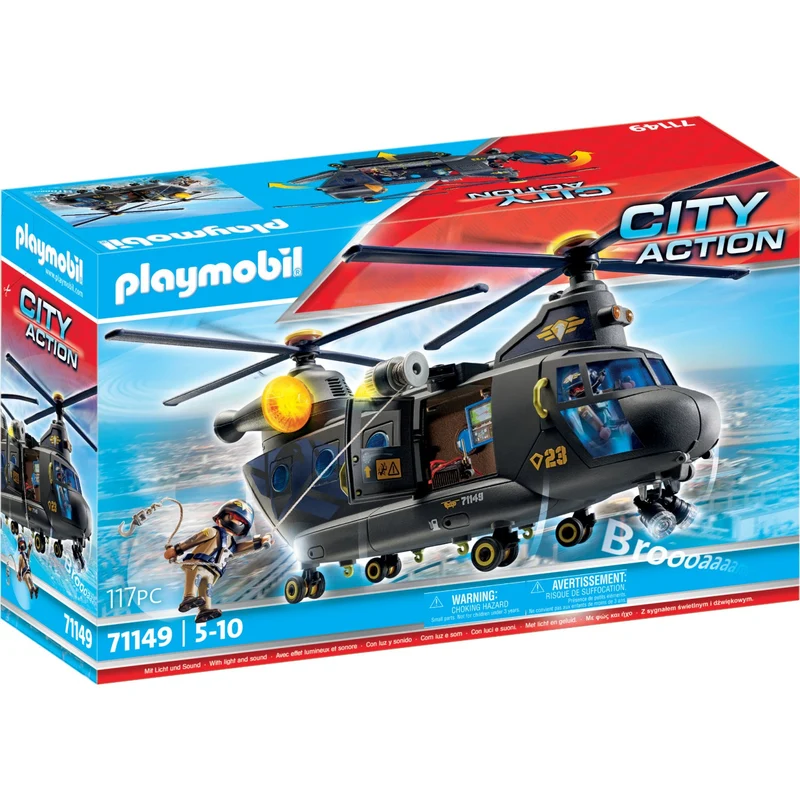Playmobil® Tactical Unit Rescue Aircraft