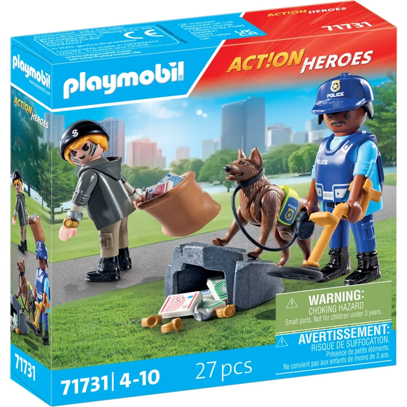Playmobil® Police Search With Dog