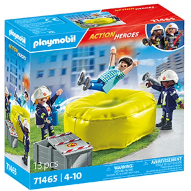Playmobil® Fire Motorcycle & Oil Spill Incident