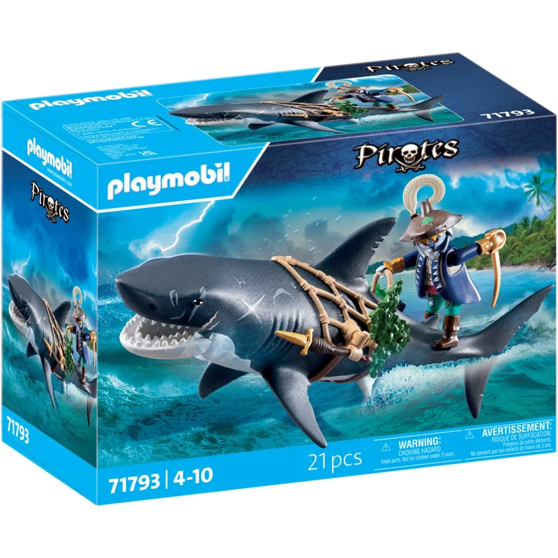 Playmobil® Giant Shark With Pirate