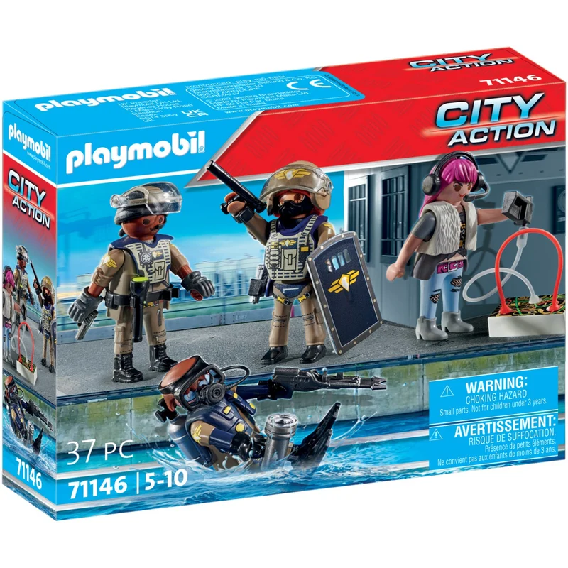 Playmobil® Tactical Unit Figur Sæt