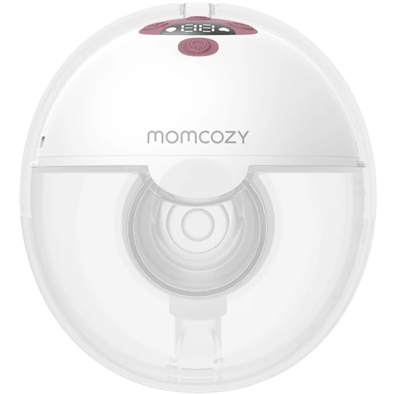 Momcozy Red M5 Bærbar Brystpumpe Single Pak