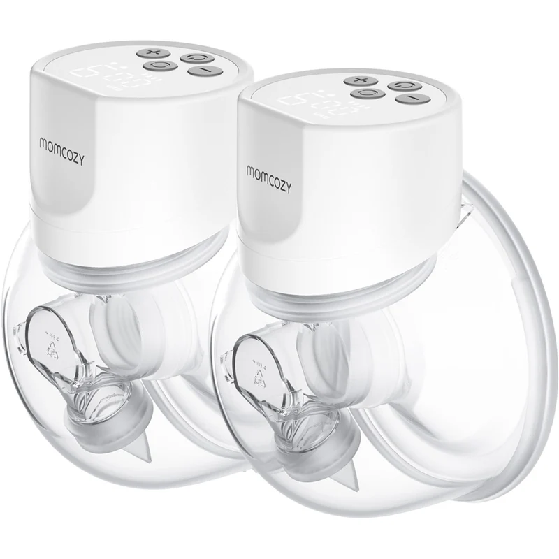 Momcozy White S12 Pro Bærbar Brystpumpe Dobbelt Pak