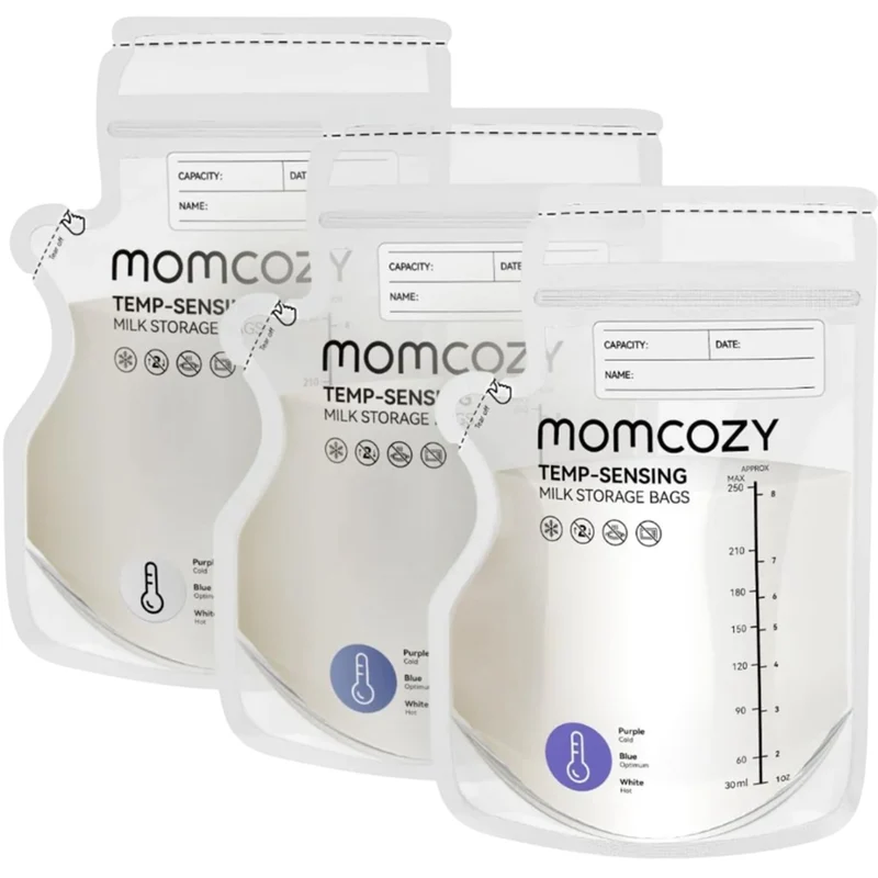 Momcozy Spout Brystmælk Opbevaringsposer 120-Pack