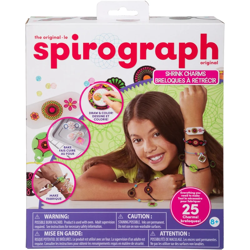 Spirograph® Shrink Charms Sæt